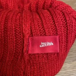 Jean Paul Gaultier | Accessories | Nwot Jpg Red Knit I Heart  display picture 2